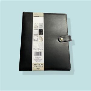 Binder with Guided Journal included Black